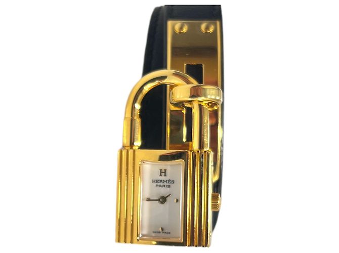 Hermès Kelly Gold Double Strap Damenuhr Golden - Ansicht 2