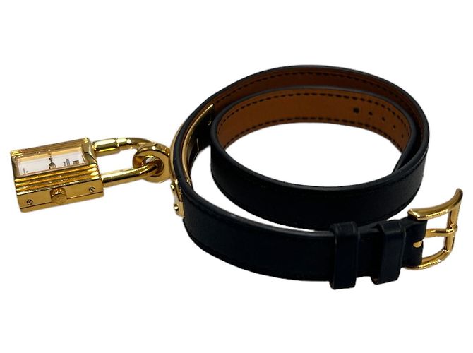 Hermès Kelly Gold Double Strap Damenuhr Golden - Ansicht 5