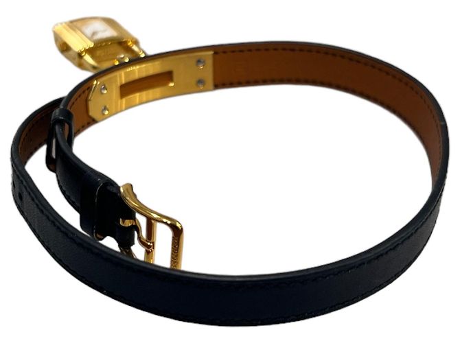 Hermès Kelly Gold Double Strap Damenuhr Golden - Ansicht 6