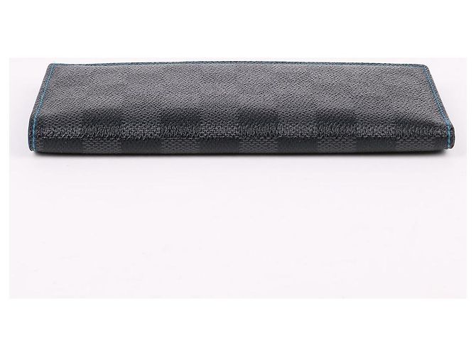Louis Vuitton Damier Graphite Brazza Wallet Blue - view 6