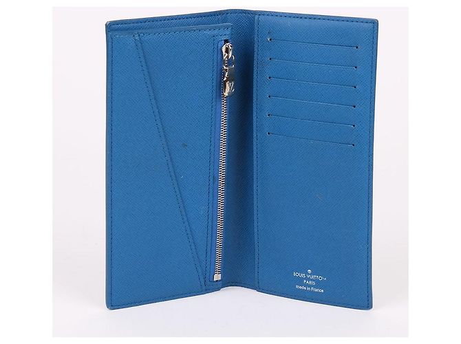 Louis Vuitton Damier Graphite Brazza Wallet Blue - view 9