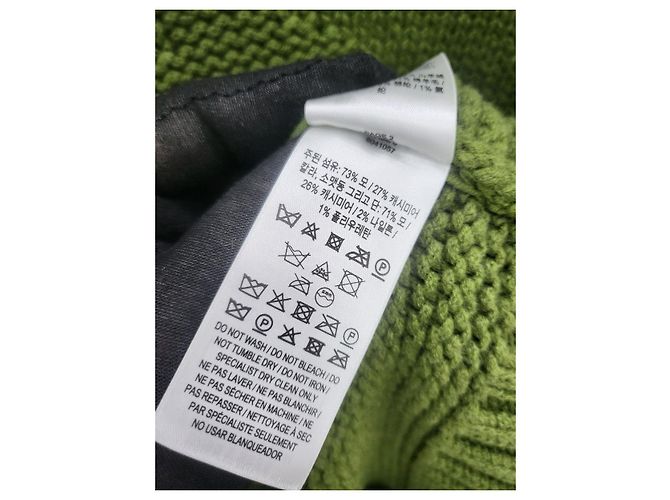 Burberry Monogram Logo Green Knit - view 6