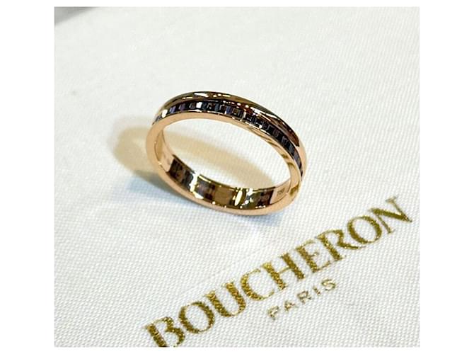 Boucheron Quattro Classic Ehering Roségold Pink - Ansicht 4