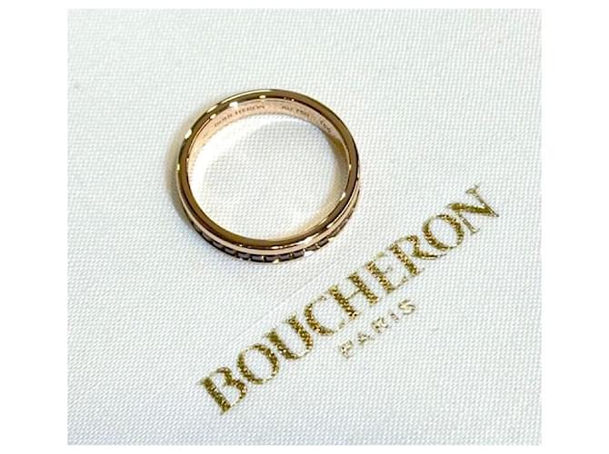 Boucheron Quattro Classic Ehering Roségold Pink - Ansicht 5