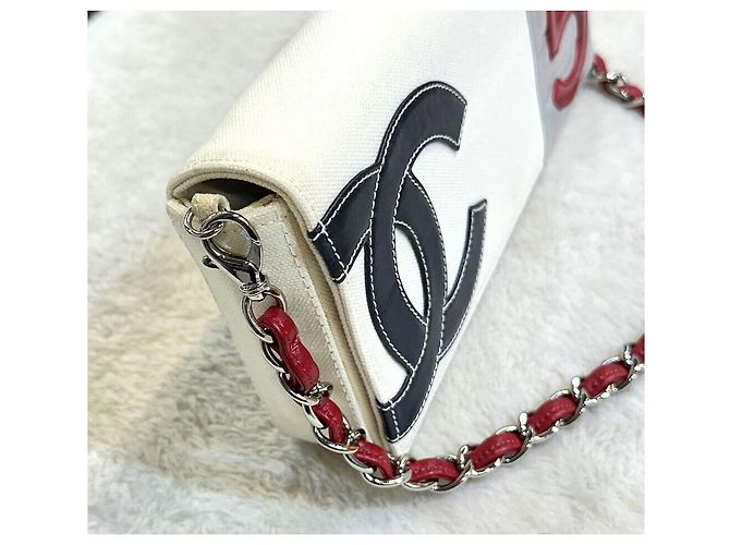 Chanel Canvas Chain Baguette Tasche Serie Mehrfarben - Ansicht 6