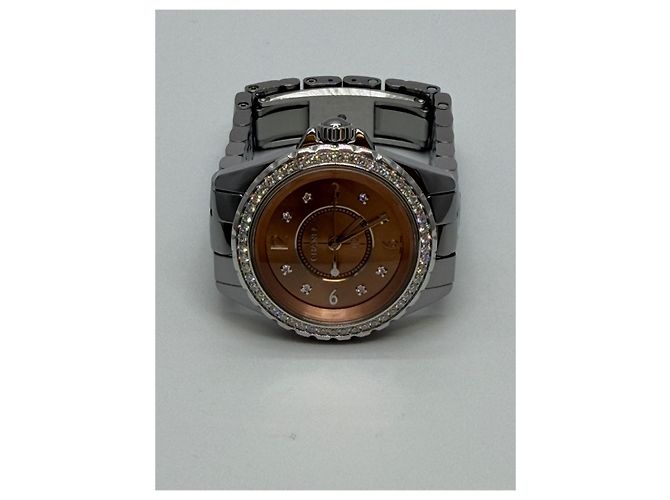 J12 Chanel Chromatischer Diamantrand Rosa Pink - Ansicht 10
