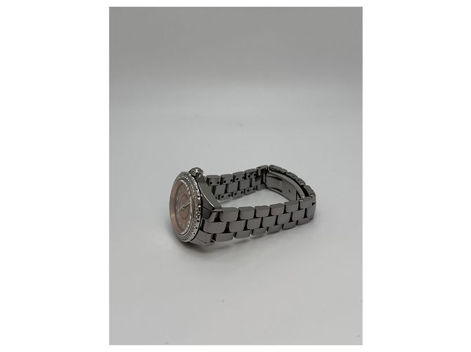 J12 Chanel Chromatischer Diamantrand Rosa Pink - Ansicht 7
