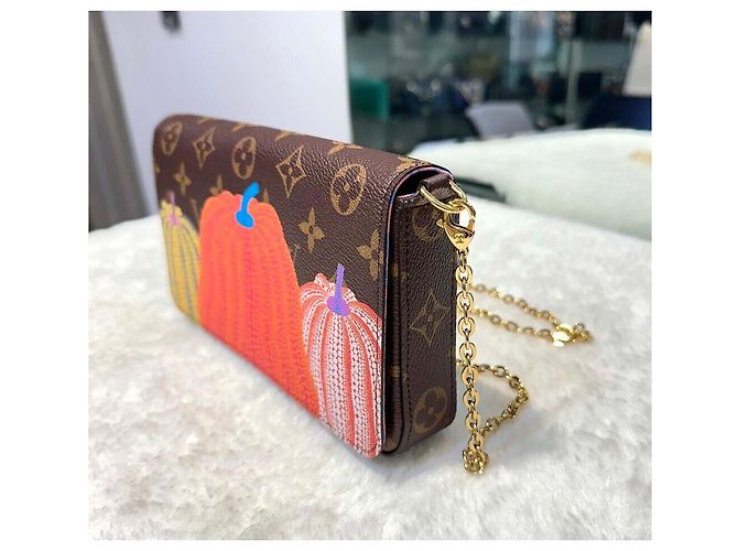 Louis Vuitton Pochette Monogram Felicie GM Multicolore - vista 4