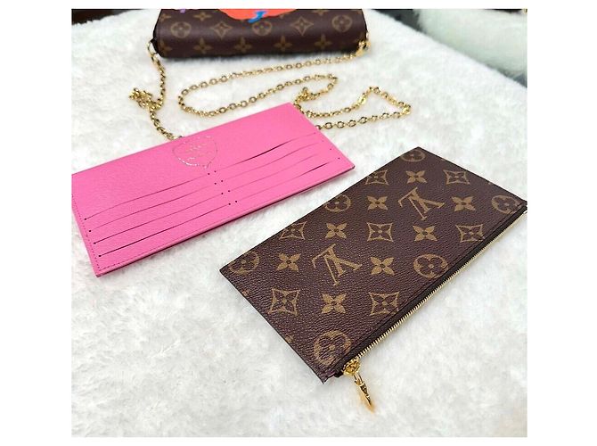 Louis Vuitton Pochette Monogram Felicie GM Multicolore - vista 6