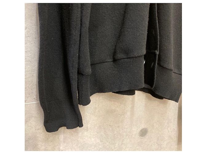 Comme Des Garcons Cardigan XL Play Goldheart Nero - vista 5