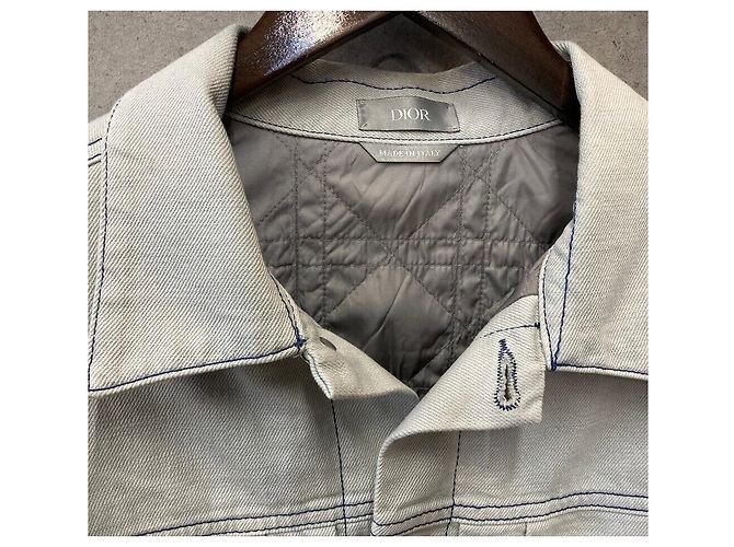 Giacca bomber in denim Dior KENNY SCHARF - vista 3