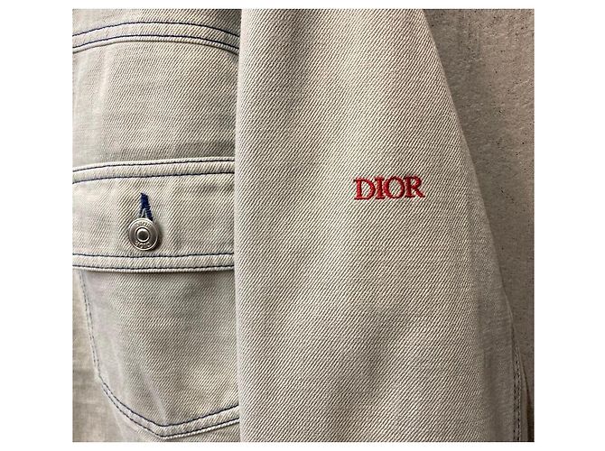 Giacca bomber in denim Dior KENNY SCHARF - vista 5