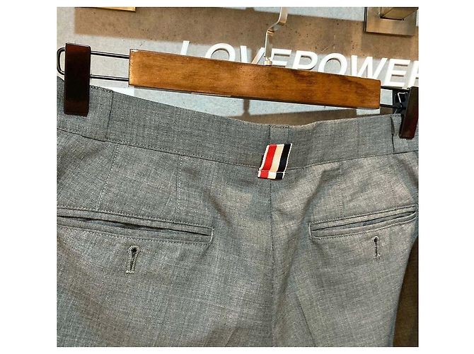 Thom Browne Wool Suit Set Gray - view 4