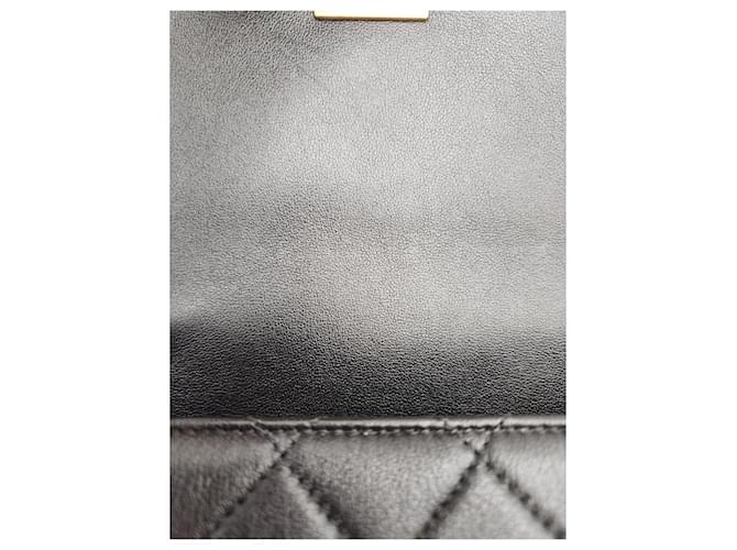Chanel Borsa con patta e catena Nero - vista 15