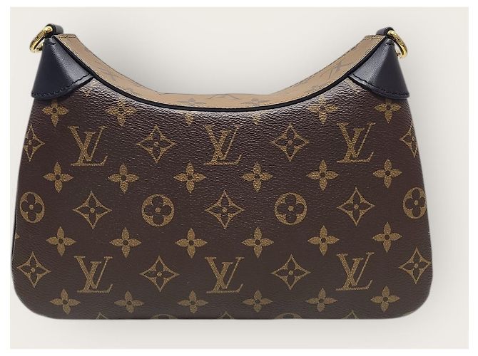 Louis Vuitton Borsa a tracolla Twiny in tela Monogram Reverse Marrone - vista 6