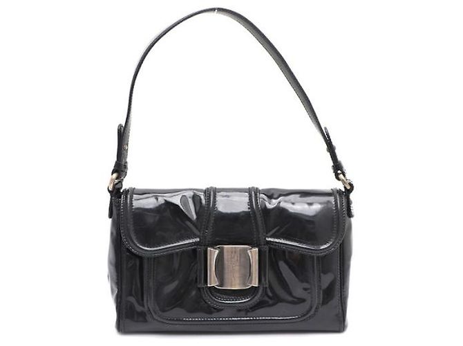 Salvatore Ferragamo Mini borsa a tracolla Nero - vista 10