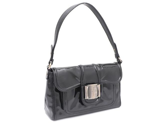 Salvatore Ferragamo Mini borsa a tracolla Nero - vista 11