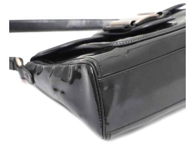 Salvatore Ferragamo Mini borsa a tracolla Nero - vista 16