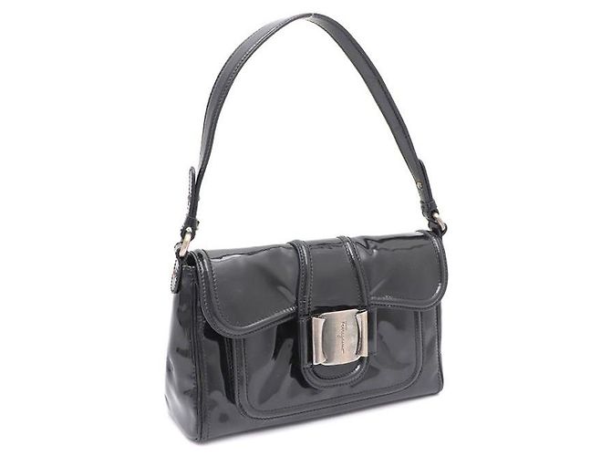 Salvatore Ferragamo Mini borsa a tracolla Nero - vista 2