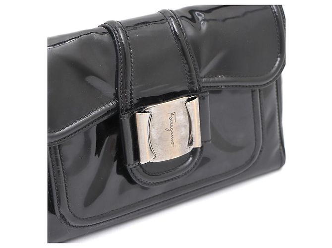 Salvatore Ferragamo Mini borsa a tracolla Nero - vista 6