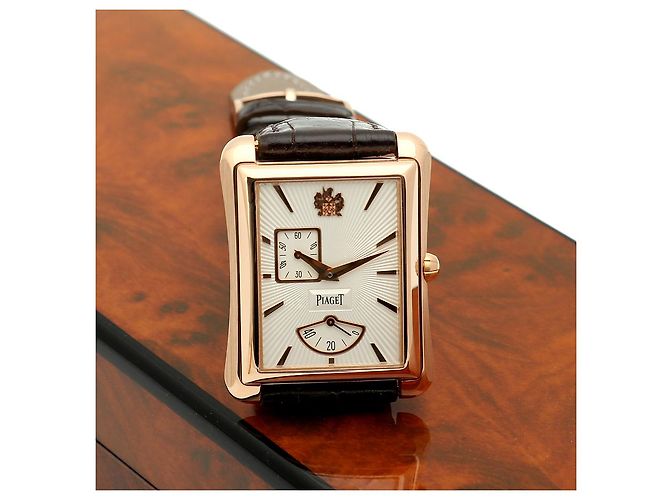 Piaget Relógio Automático Black Tie Emperador Rose Gold Large Power Reserve Rosa - vista 26