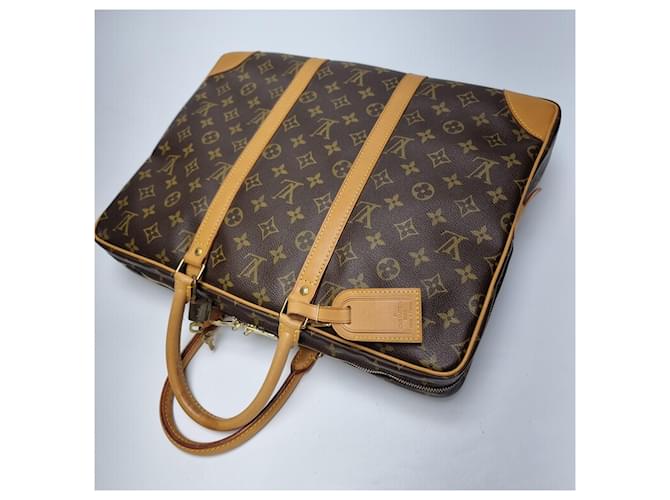 Louis Vuitton Portadocumenti Monogram Briefcase (Grade Unisex) Marrone - vista 11