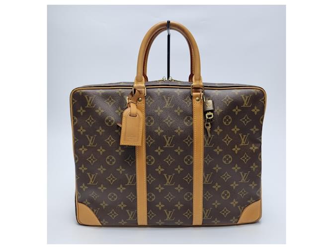 Louis Vuitton Portadocumenti Monogram Briefcase (Grade Unisex) Marrone - vista 2