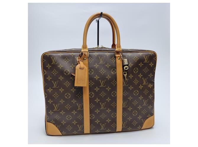 Louis Vuitton Portadocumenti Monogram Briefcase (Grade Unisex) Marrone - vista 4