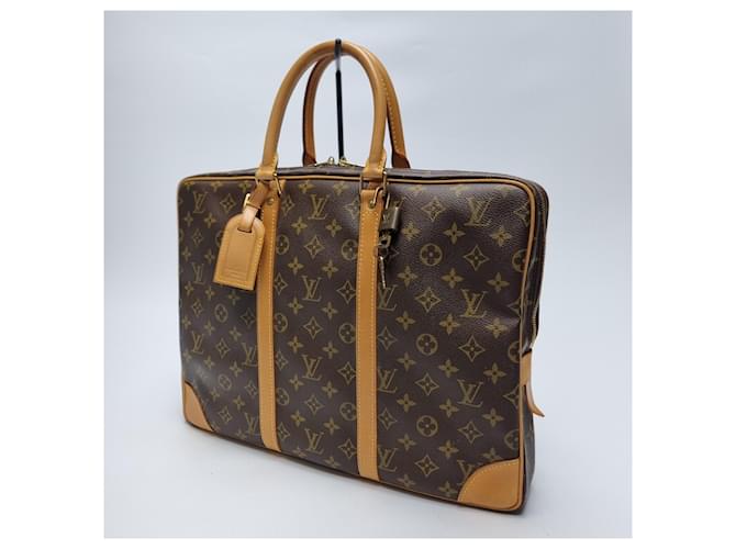 Louis Vuitton Portadocumenti Monogram Briefcase (Grade Unisex) Marrone - vista 6