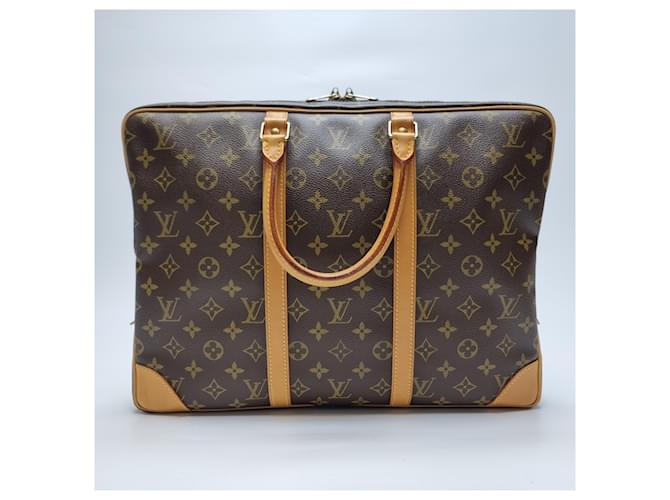 Louis Vuitton Portadocumenti Monogram Briefcase (Grade Unisex) Marrone - vista 8