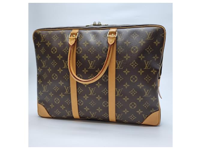 Louis Vuitton Portadocumenti Monogram Briefcase (Grade Unisex) Marrone - vista 9