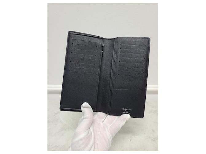 Louis Vuitton Eclipse Monogram Brazza Wallet Black - view 4