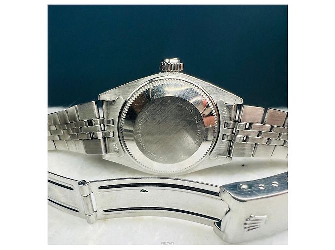 Rolex Orologio vintage in acciaio Oyster da donna - vista 5