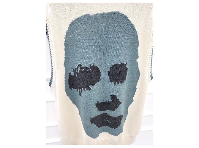 Oversized Cashmere-Weste Dior CACTUS JACK XL Weiß - Ansicht 3