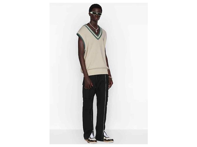 Oversized Cashmere-Weste Dior CACTUS JACK XL Weiß - Ansicht 9