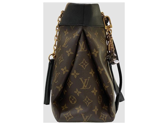 Louis Vuitton Borsa a Spalla Monogram Palace Chain Nero - vista 3
