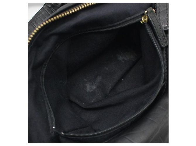 Givenchy Borsa a tracolla Pandora in pelle nera, media, con finiture dorate Nero - vista 12