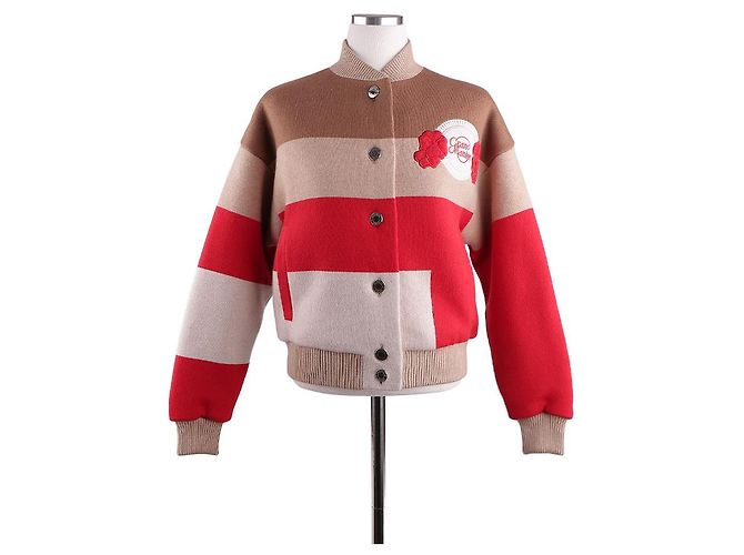 Hermès Chaqueta Varsity Acolchada para Mujer Multicolor - vista 15