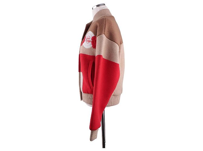 Hermès Chaqueta Varsity Acolchada para Mujer Multicolor - vista 16
