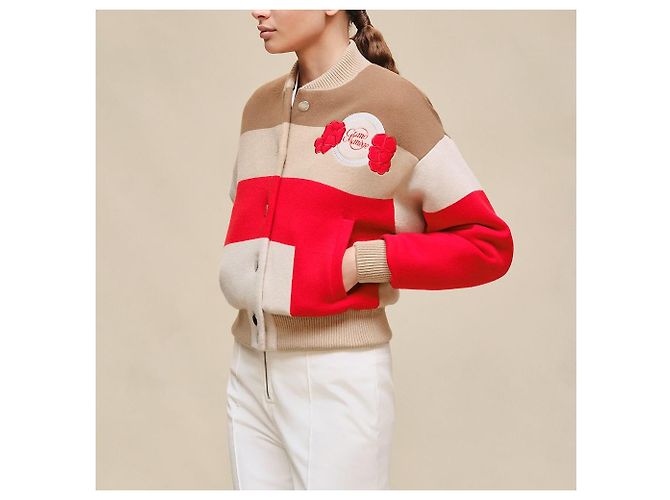 Hermès Chaqueta Varsity Acolchada para Mujer Multicolor - vista 5