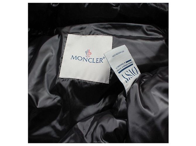 Moncler Genius Schwarze Steppweste mit Kapuze - Ansicht 4