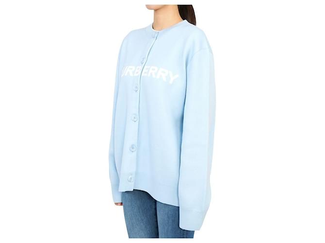 Burberry Wollstrickjacke DOTTIE Oversized Fit Weiß - Ansicht 6