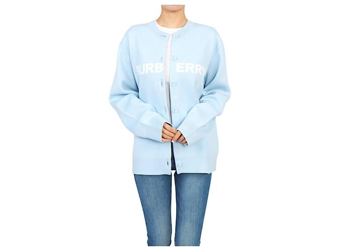 Burberry Wollstrickjacke DOTTIE Oversized Fit Weiß - Ansicht 9