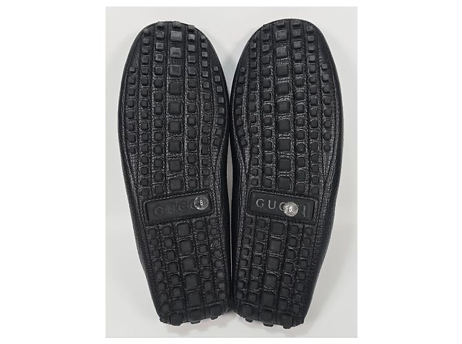 Gucci Mocassino da guida in pelle Multicolore - vista 6