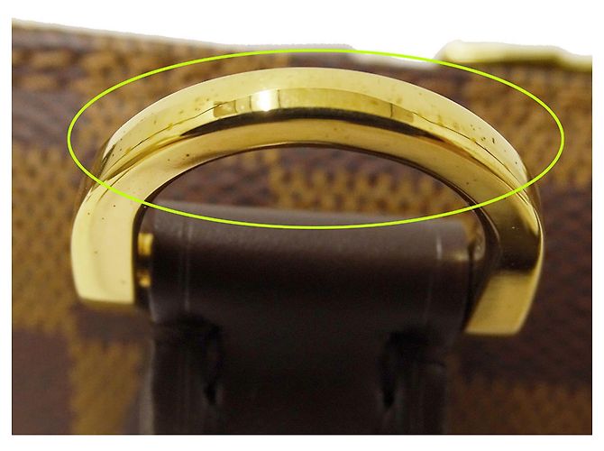 Borsa Louis Vuitton Damier Canvas Marrone - vista 12