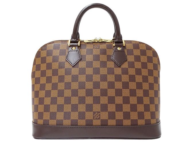 Borsa Louis Vuitton Damier Canvas Marrone - vista 2