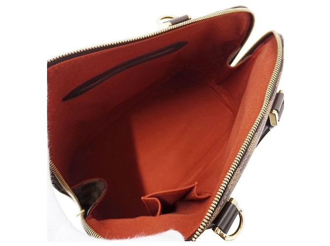 Borsa Louis Vuitton Damier Canvas Marrone - vista 5
