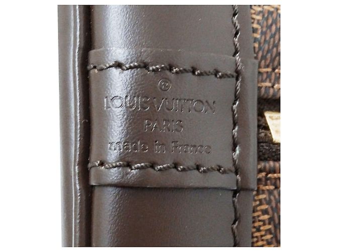 Borsa Louis Vuitton Damier Canvas Marrone - vista 6