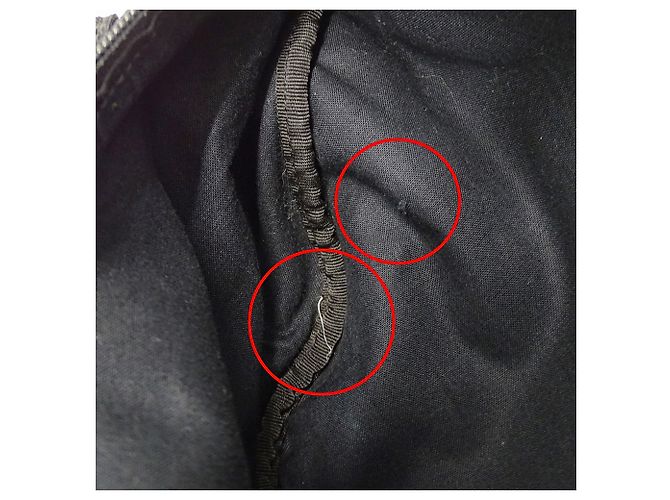 Borsa a mano in nylon nero Balenciaga - vista 7