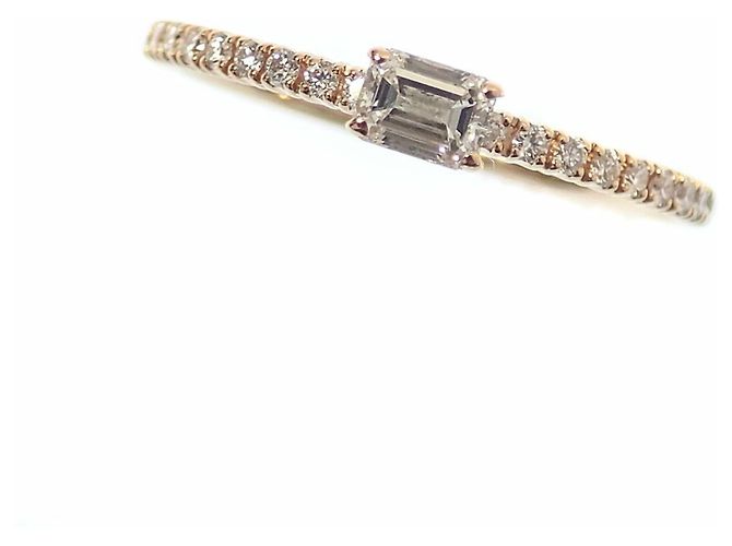 Cartier 18K Roségold Diamant Ring - Ansicht 2